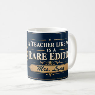 Seltene Edition Englischlehrer personalisierter Ge Kaffeetasse