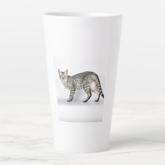 Seltene Katze Egyptian Mau Milchtasse