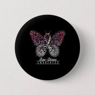 Seltene Krankheiten Sensibilisierung Shirt Schmett Button