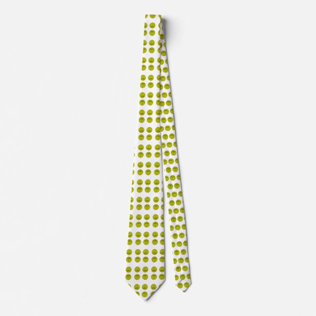 Seltene Pickleball Tie for special Times Krawatte (Vorderseite)