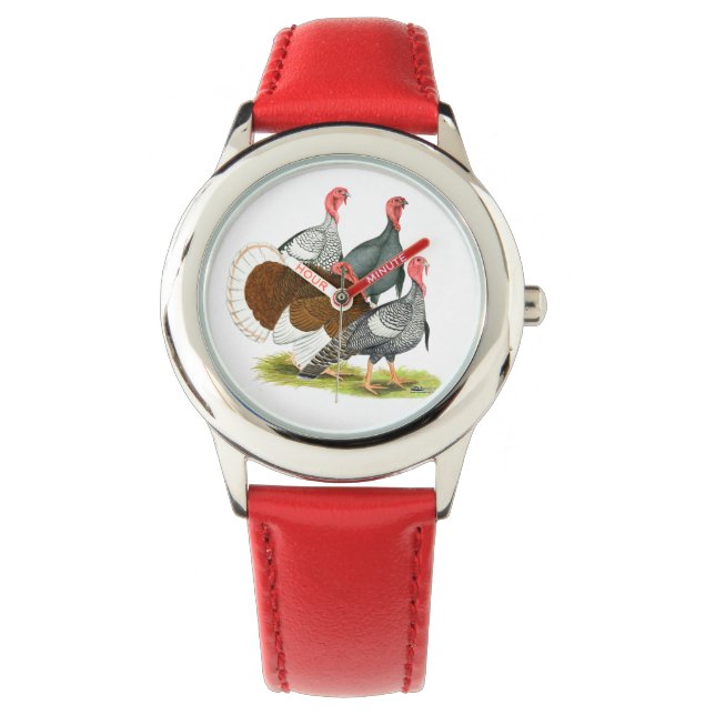 Seltene Türkei Quartett Armbanduhr (Vorderseite)
