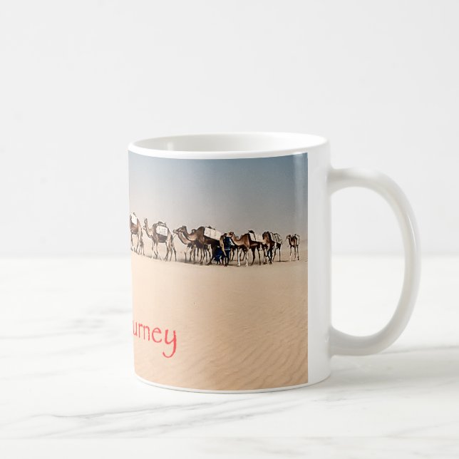 Seltene Visums-Reise-Salz-Wohnwagen-Tasse Kaffeetasse (Rechts)
