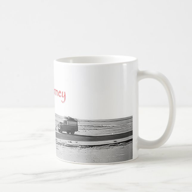 Seltene Visums-Reise-Wüsten-Überfahrt-Tasse Kaffeetasse (Rechts)