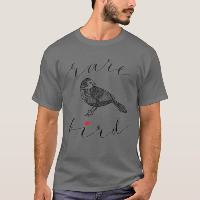 Seltene Vogelfreunde T-Shirt (Vorderseite)