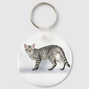Seltener ägyptischer Mau-Katze Schlüsselanhänger
