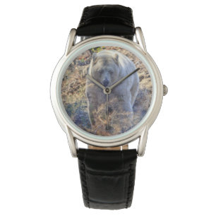 Seltener Kermode-Bär (Geistbär) Wildlife-Foto Armbanduhr