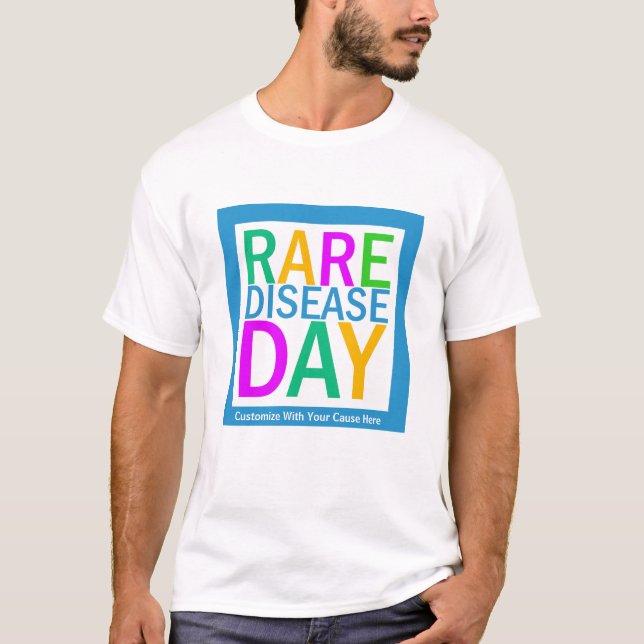 Seltener Krankheits-Tag (Kundenbezogenheit T-Shirt (Vorderseite)