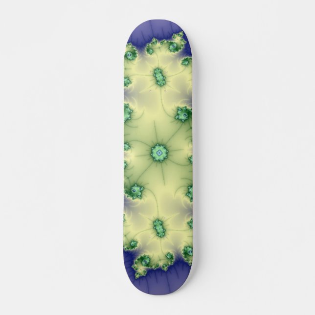 Seltenes Gem - Fraktal Skateboard (Vorne)