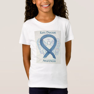Seltenes Krankheits-Bewusstseins-Schleifen-Engel-T T-Shirt