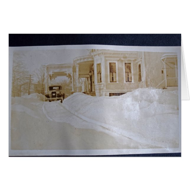 Seltenes Vintages Automobil und viktorianisches (Vorderseite (Horizontal))