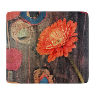 Seltenes Zinnia-Schneidebrett Schneidebrett
