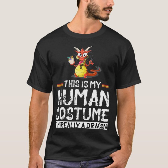 Seltsam, das ist mein menschliches Kostüm, ich bin T-Shirt (Vorderseite)
