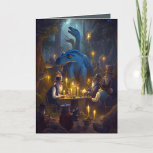 Seltsame Ansammlung Blank Card Dankeskarte