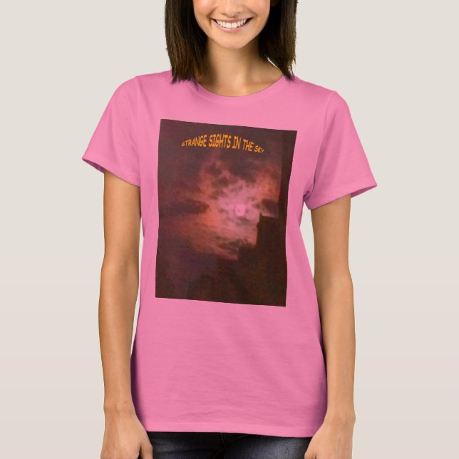 Seltsame Blicke auf den Himmel T-Shirt (Vorderseite)