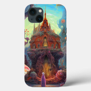 Seltsame Creepy House Surreal Art Case-Mate iPhone Hülle