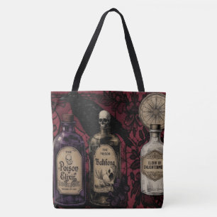 Seltsame Elixiere & Rabe-Umhängetasche Lg. Tasche