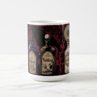 Seltsame Elixiere und Rabe Morphing-Mug 15 0z. Verwandlungstasse