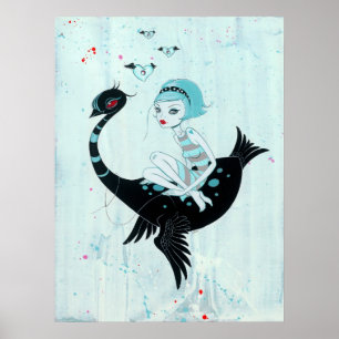 Seltsame Escape Print Poster