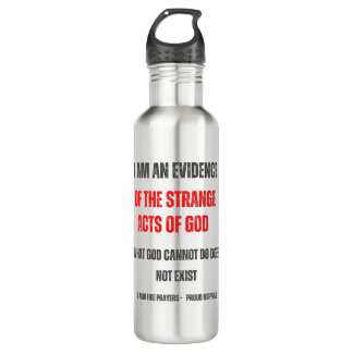 Seltsame Handlungen Gottes - nsppd Edelstahlflasche