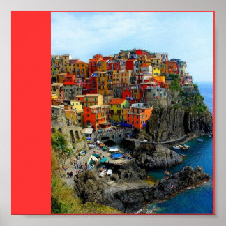 seltsame Häuser Poster