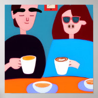 Seltsame Kaffeetrinker