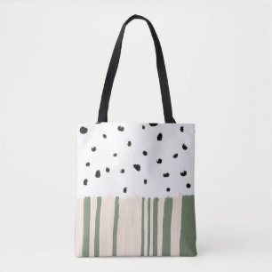 Seltsame kleine Dinge Birne, Punkte und Streifen Tasche