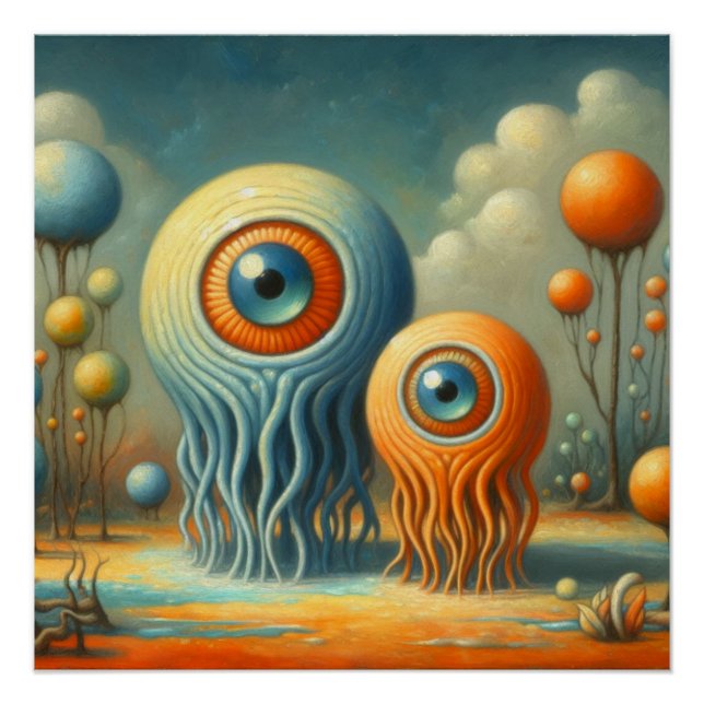 Seltsame Kreaturen Poster (Vorderseite)