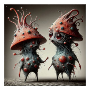 Seltsame Kreaturen Poster