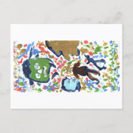Seltsame Leute Postkarte