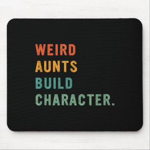Seltsame Tanten bauen Charakter Retro lustige Tant Mousepad