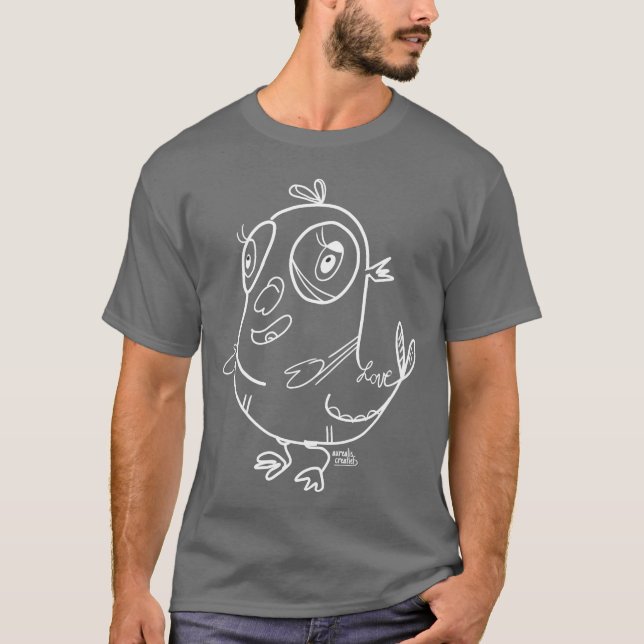 seltsame Vogelfamilie T-Shirt (Vorderseite)