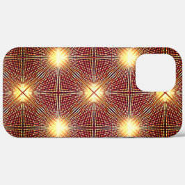 Seltsame Wiederholungslinien, die Lichtkreise erze Case-Mate iPhone Hülle