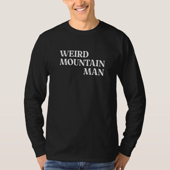 SELTSAMER BERGMANN T-Shirt (Vorderseite)