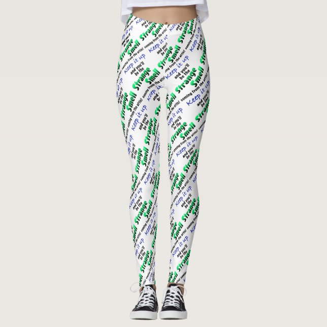 Seltsamer Geruch Leggings (Vorderseite)