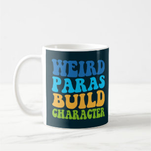 Seltsamer Paras-Aufbau formt Charakter Paraprofess Kaffeetasse