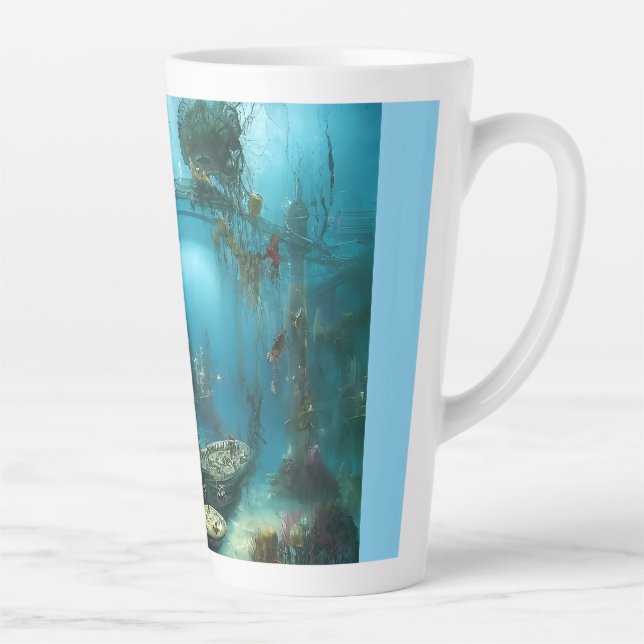 Seltsamer Unterwasser-Lebensraum Milchtasse (Rechts)