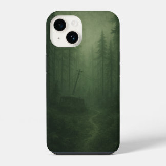 seltsamer Wald iPhone 14 Hülle