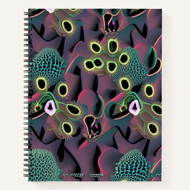 seltsames Gift Notizbuch (Vorderseite)