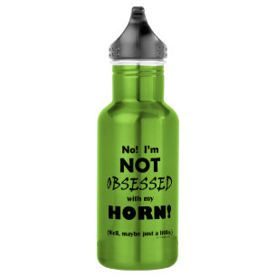 Seltsames Horn Edelstahlflasche