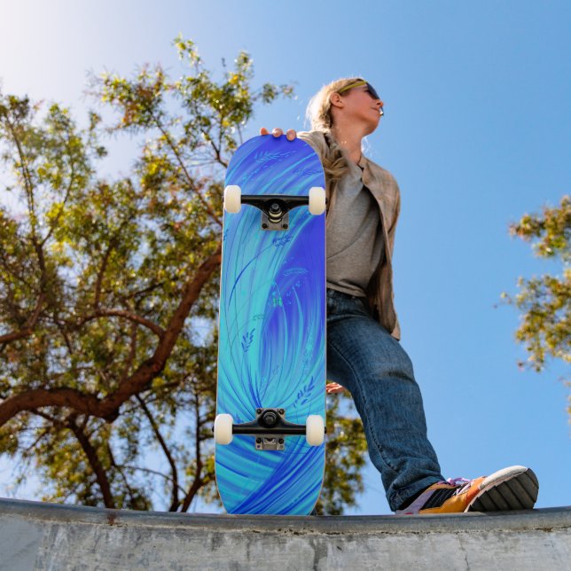 Seltsames Meer Skateboard (Außen 1)