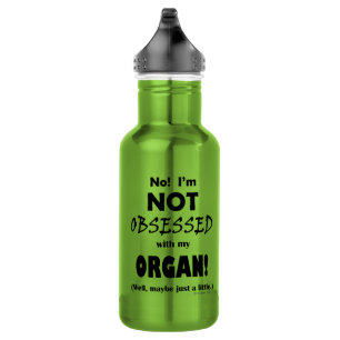 Seltsames Organ Edelstahlflasche