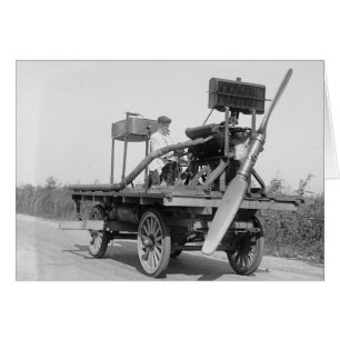 Seltsames Propellerfahrzeug, 1922