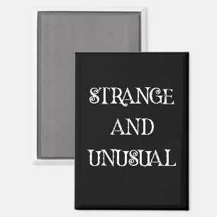 Seltsames und ungewöhnliches Gothic-Design Magnet