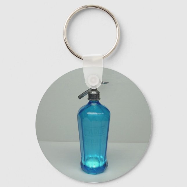 SELTZER Schlüsselanhänger (blau) (Vorderseite)