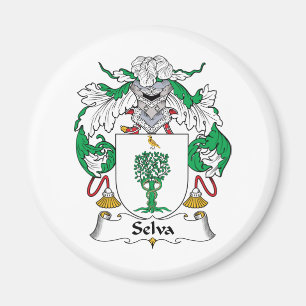 Selva-Familienwappen Magnet
