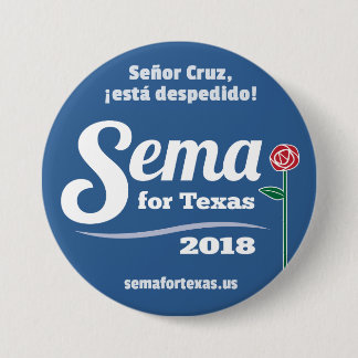 Sema für Texas 2018 3" Knopf Button