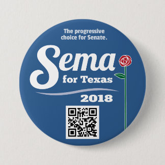 Sema für Texas 2018 3" Knopf Button