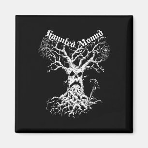 Sematary Merch. Entwerfen eines Geisterbaums. Spuk Magnet