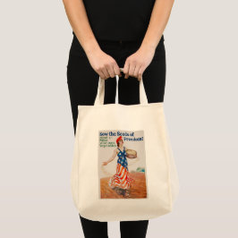 Semer les graines de la liberté ! sac fourre-tout