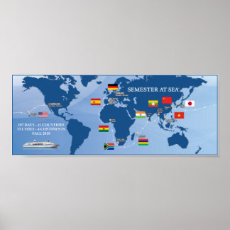 Semester am Sea Fall 2018 - Poster